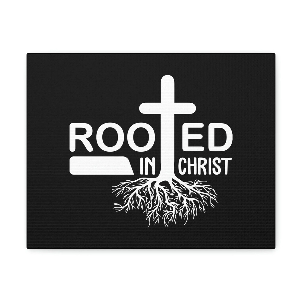 Scripture Walls Rooted In Christ Ephesians 3:17 Tree Roots Christian Wall Art